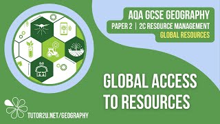 Global Access to Resources  AQA GCSE Geography  Global Resources 1 [upl. by Arrekahs]