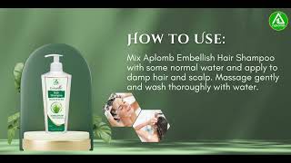 Aplomb Embellish Hair Shampoo [upl. by Layton90]