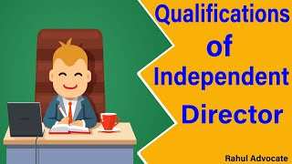 Qualifications of Independent Director [upl. by Vidda]