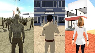 Playing as EVERY NPC in indian bike driving 3d [upl. by Leiuqese]