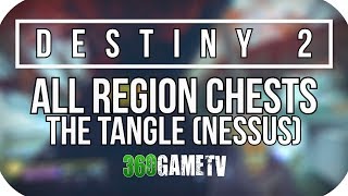 Destiny 2 All The Tangle Region Chest Locations Nessus Planet Region Chests Locations Guide [upl. by Annayk]