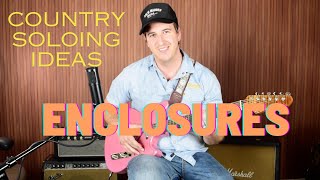 Country guitar solo ideas Enclosures Tabs Available [upl. by Irrok306]