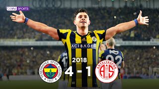 Fenerbahçe 4  1 Antalyaspor  Maç Özeti  201718 [upl. by Semyaj749]