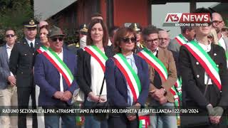 RADUNO SEZIONALE ALPINI «TRASMETTIAMO AI GIOVANI SOLIDARIETA E FRATELLANZA»  22092024 [upl. by Remark]