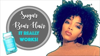 Sugar Bear Hair Does it REALLY work One Month Update [upl. by Beka]