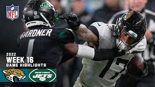 Jacksonville Jaguars vs New York Jets  2022 Week 16 Game Highlights [upl. by Acyre]