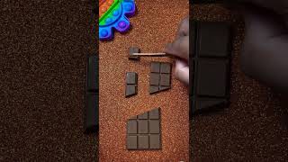 Chocolate Trick That Will Blow Your Mind shorts satisfying [upl. by Serica988]