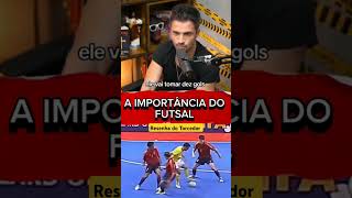 FUTSAL X CAMPO footballshorts football futebolbrasileiro futsal shortsfutebol soccer skills [upl. by Buckels]