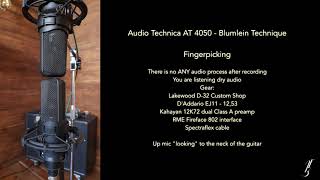 Audio Technica  AT 4050 Blumlein technique by Abel Franco [upl. by Quiteris]