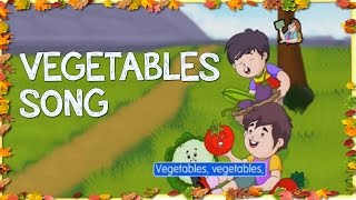 Vegetables Song  Popular English Nursery Rhymes With Lyrics [upl. by Psyche]