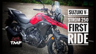 2018 Suzuki V Strom 250 Review [upl. by Namijneb]