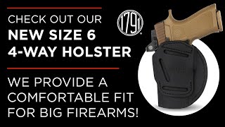 New Size 6 4Way Holster from 1791 Gunleather [upl. by Nahs467]