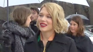 La Masterclass de lactrice Léa Seydoux à lECAL  Rencontres du 7e Art Lausanne  Édition 2018 [upl. by Llevram]