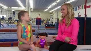 Nastia Liukin and Fantastic Gymnastics Dora [upl. by Divine]