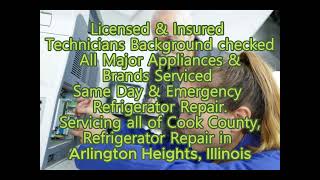 Refrigerator Repair Arlington Heights IL 7733127696 [upl. by Chatterjee580]