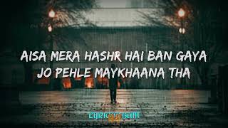 MUJHE PEENE DO slowed  reverd song [upl. by Nerrual569]