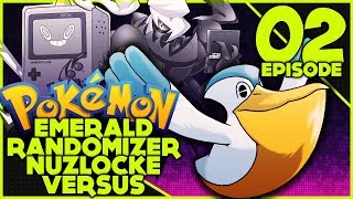 Pokémon Emerald Randomizer Nuzlocke Versus  w Patterrz  02  quotPeliscrubquot [upl. by Audi73]