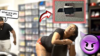 MY HUSBAND CAUGHT ME DOING THE CEILING CHALLENGE GONE WRONG [upl. by Avika]