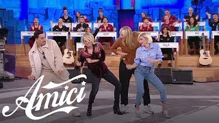 Amici 19  I professori i ballerini professionisti Maria De Filippi e i ragazzi scendono in pista [upl. by Niwdla]