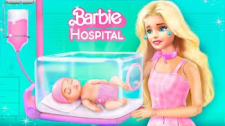 Barbie in the Hospital LOL Surprise DIYs [upl. by Notseh321]