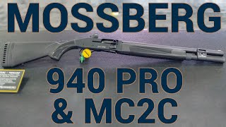 Mossberg 940 PRO Tactical and MC2C at NRAAM 2022 [upl. by Acireed569]