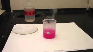 Reaction of Sodium with Water 001 [upl. by Yahsed]