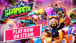 Stampede Racing Royale 💥 PLAY FOR FREE ON STEAM [upl. by Annyl]