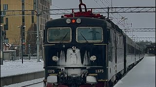 Tåg på Uppsala Centralstation [upl. by Elihu]