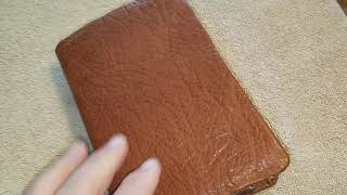 Bullhide rebind by Christopher Wilson Bible Review [upl. by Luhey528]