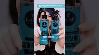 💚Acidificante Redutor de PH Haskell Shampoo Supermáscara e Fluido Reconstrutor [upl. by Nevi]