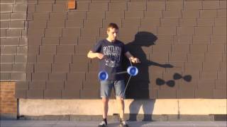 2 Diabolo Tricks  Tutorial german [upl. by Esma553]