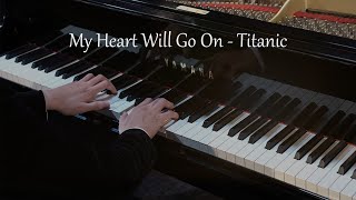 My Heart Will Go On  Titanic  Piano Cover by Brian [upl. by Millford]