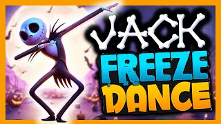 🎃👻 Halloween Freeze Dance with Jack Skellington 🎃👻 Brain Break for kids  Just dance and freeze [upl. by Atthia]