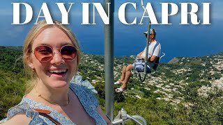 One Day In Capri  Green Grotto Da Paolino Chair Lift [upl. by Minny]