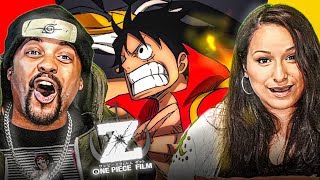 The Best Movie Villain So Far for us One Piece Film Z Reaction [upl. by Sdlonyer]