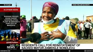 Angry residents from Nyandeni Local Municipality shut down administrative offices [upl. by Pish]