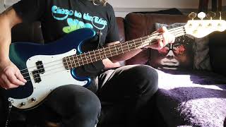 Saltcoats man plays quotDelivering The Goodsquot by Juads Priest Bass cover judaspriest basscover [upl. by Ul]