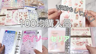 【購入品紹介・収納】100均購入品紹介と収納！｜ダイソー｜セリア [upl. by Okikuy249]