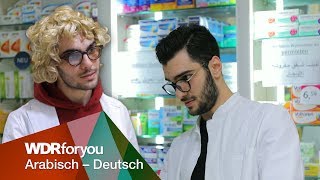 Comedy – Deutscher Apotheker vs arabischer Apotheker  WDRforyou  WDR [upl. by Konikow]