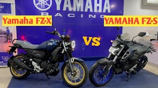 All New 2024 Yamaha FZX Vs FZS 40 Full Comparison  Review [upl. by Idas]