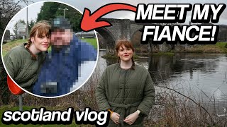 MEET MY FIANCÉ Scotland Vlog Tesla Road Trip [upl. by Savill]