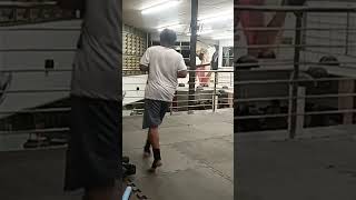 Minha primeira aula de Muay Thai jaguarnegrobh [upl. by Lyontine]