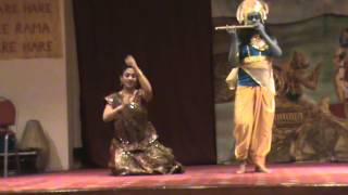 Yashomati Nandan Dance at Iskcon [upl. by Atirac]