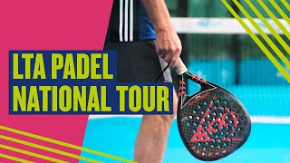 LTA Padel National Tour  Live at the National Tennis Centre [upl. by Nuhsyar316]