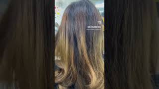 Incurl with blow dry shortsblowdryhairtreandingviral [upl. by Airamat873]