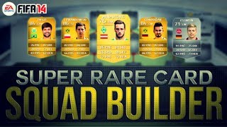 BUNDESLIGA SQUAD BUILDER REVISITED w SUPER RARE CARD  FIFA 14 Ultimate Team [upl. by Ruthanne445]