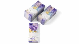 Switzerland Unveils the New 1000Franc [upl. by Asyl]