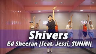 Ed Sheeran  ShiversftJessi SUNMI  Dance Fitness  Dance Workout By Golfy  คลาสเต้นออกกำลังกาย [upl. by Aitetel784]