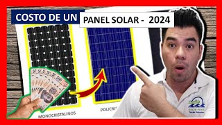 Paneles Solares para Casas Precios Actualizados 2024 [upl. by Annalee205]