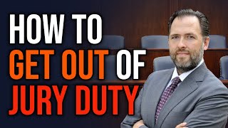 How To Get Out Of Jury Duty Former Prosecutor Explains The Secrets 2023 [upl. by Neliac679]